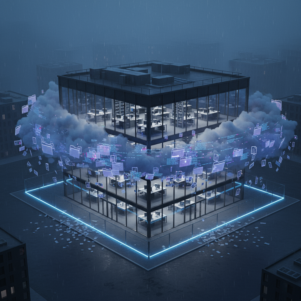 Cloud-based data center with digital overlay for cloud computing and data management solutions.